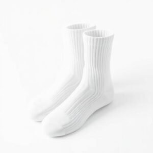 Essential Crew Socks - White