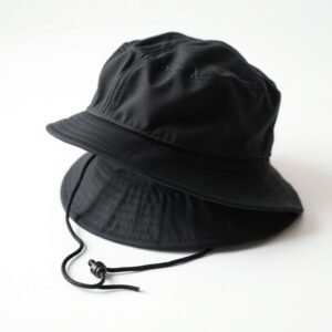 Black Utility Bucket Hat